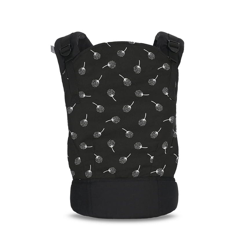 БЕБЕШКА ЕРГОНОМИЧНА РАНИЦА/КЕНГ WALLY BLACK FLORAL - Image 2