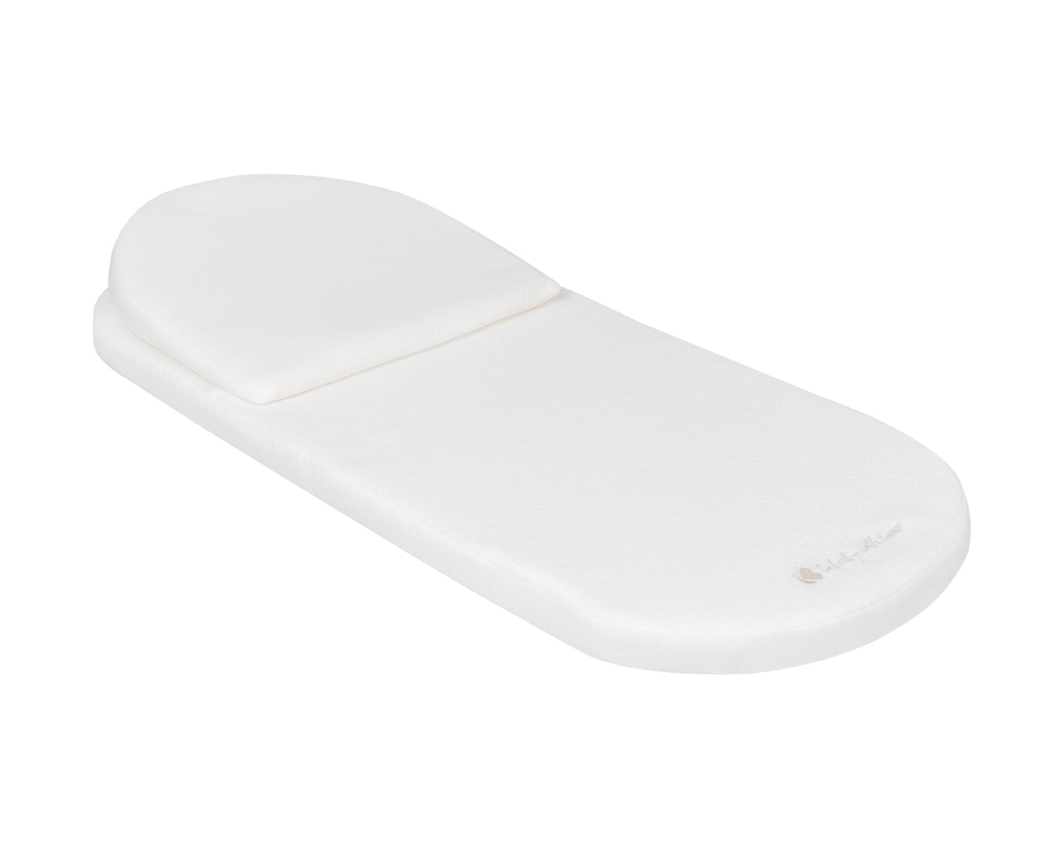 Матрак+възглавница за кош за новородено 80/35 cm Airknit White