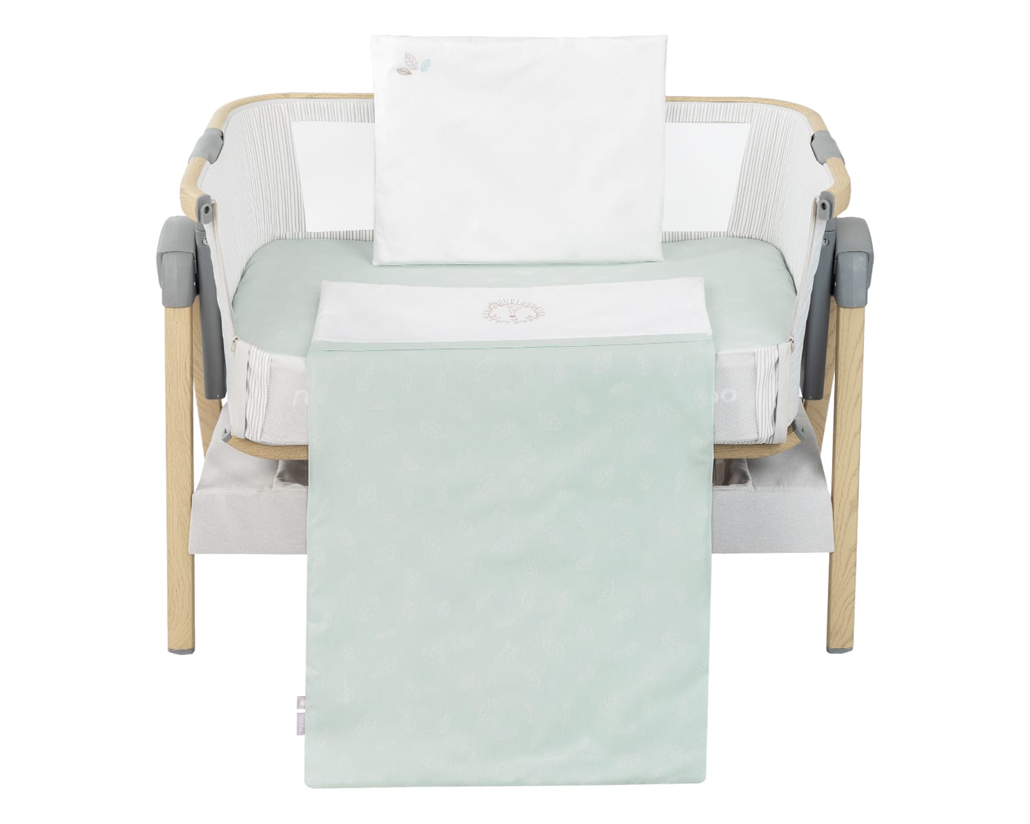 Бебешки спален комплект за мини-кошара 5ч Jungle King