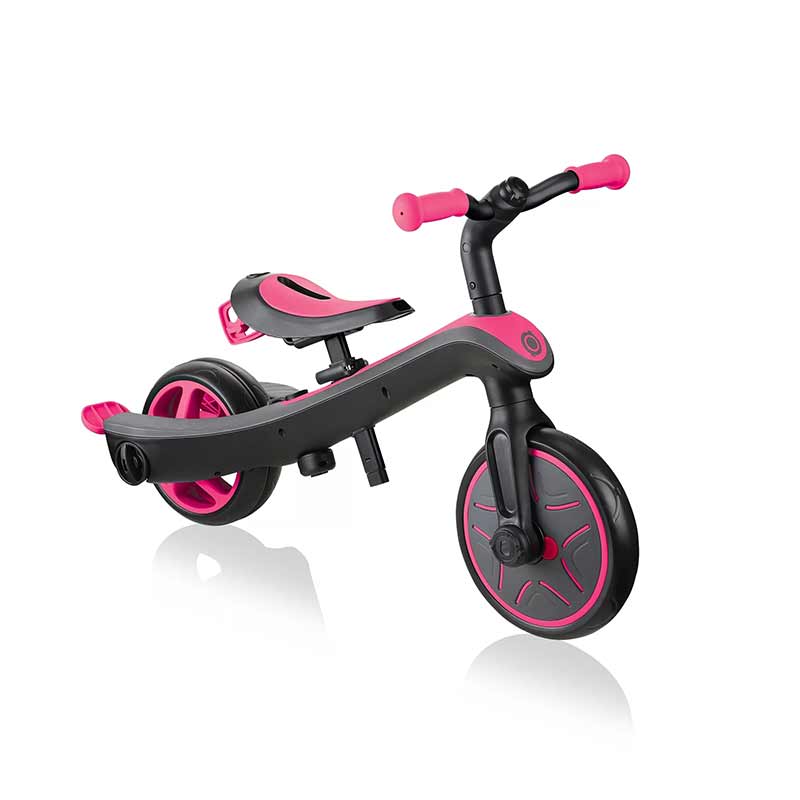 Детска триколка 4 в 1 Globber Trike Explorer, розова - Image 3