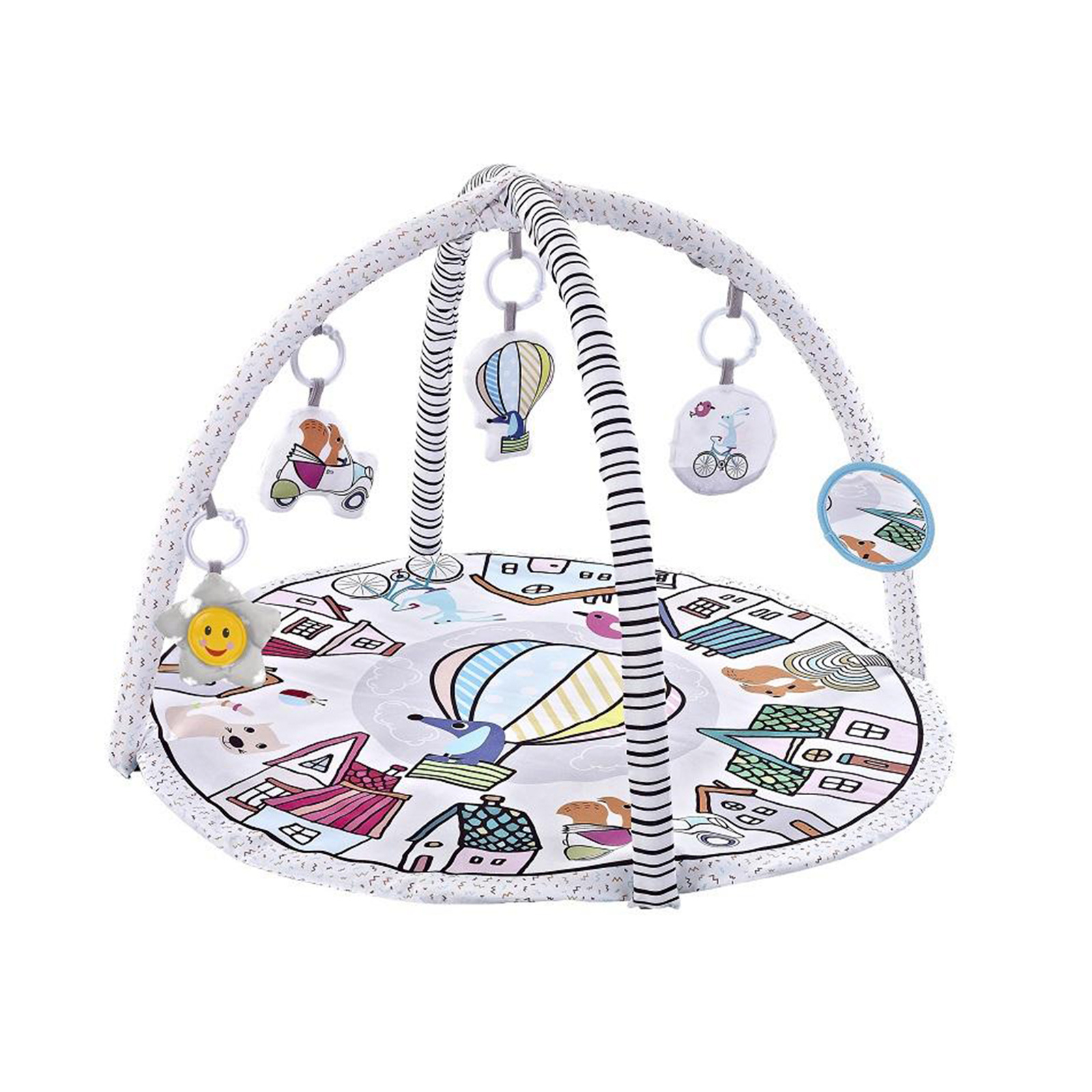 Постелка за гимнастика "Пътеш. с балон"