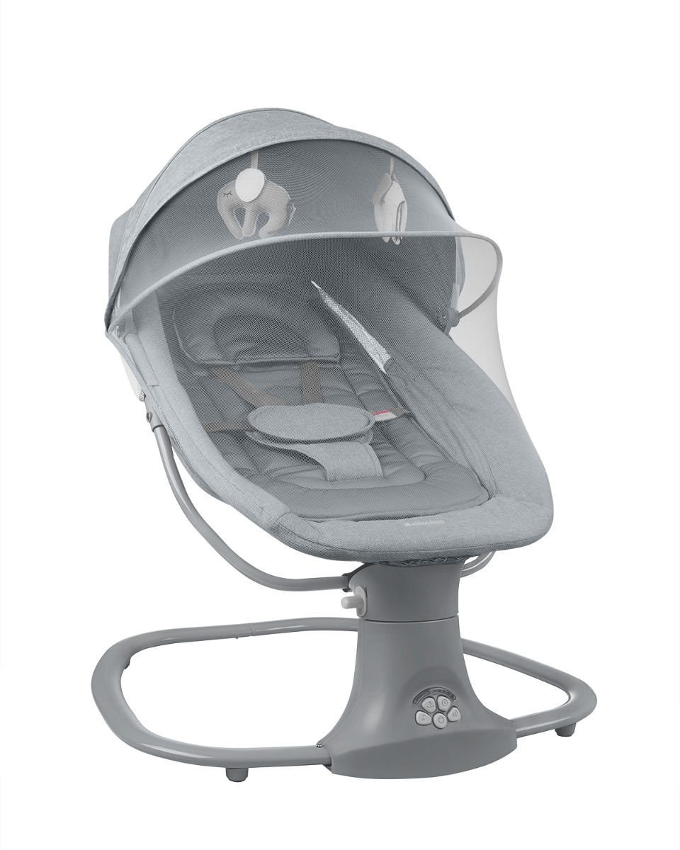 Електрическа люлка Winks Beige-Grey 2024