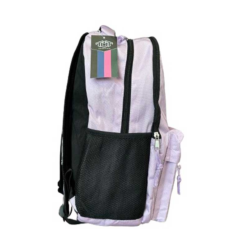 Раница за училище Toneuptone в пастелни цветове, лилав