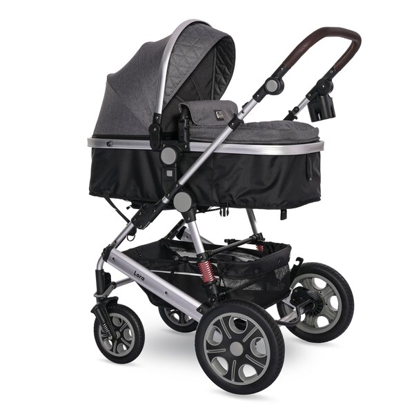 Д.КОЛИЧКА LORA STEEL GREY до 22 кг