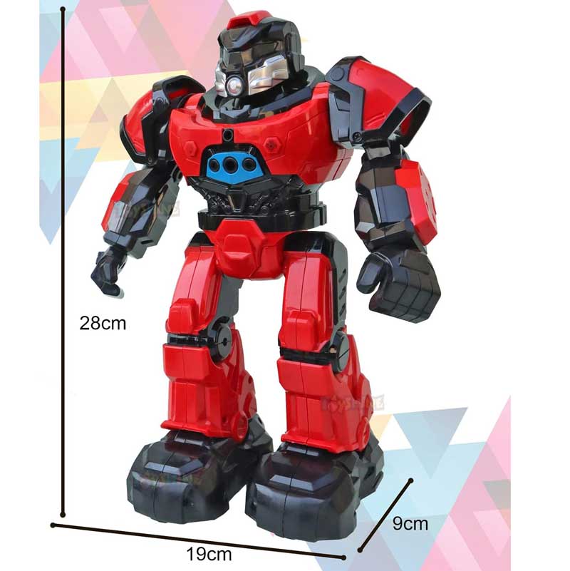 Танцуващ STEM робот с два режима на управление - червен