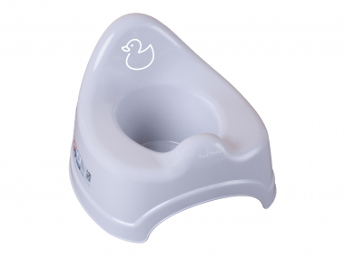 Бебешко гърне "Пате"сиво