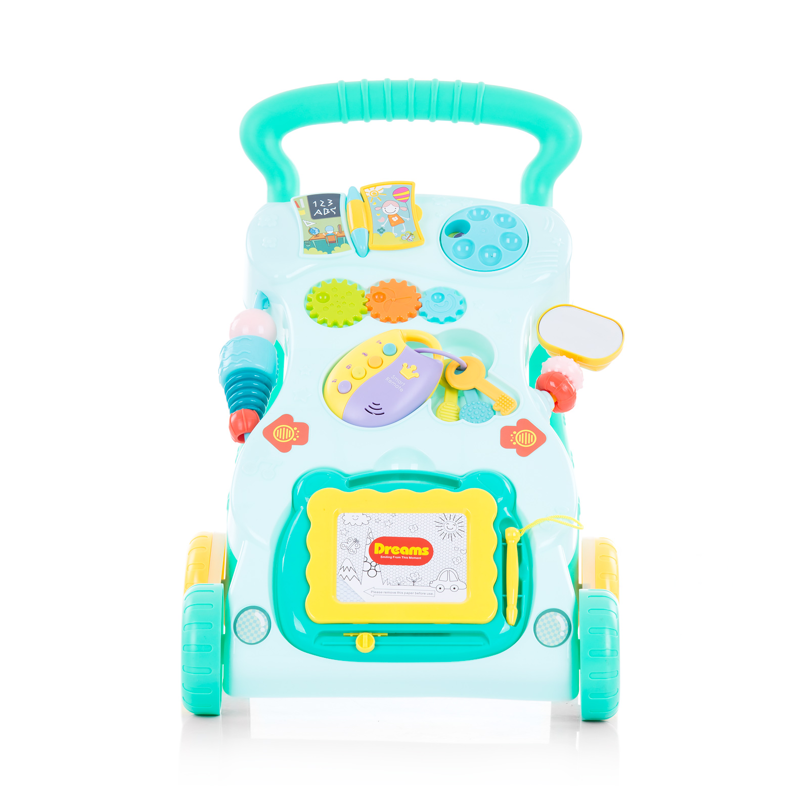 Музикална играчка на колела "Funny" минт - Image 2
