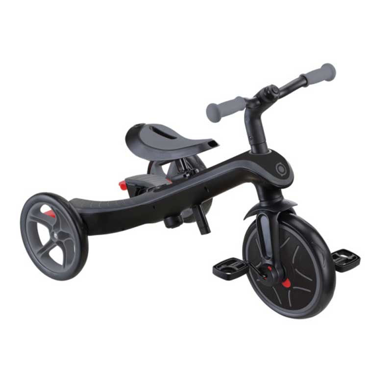 Триколка 4 в 1 GLOBBER EXPLORER TRIKE DELUXE PLAY със сенник в черен цвят - Image 6