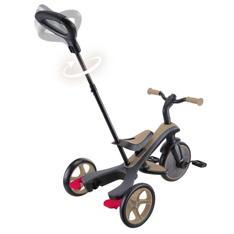 Триколка 4 в 1 GLOBBER EXPLORER TRIKE със сенник в бежов цвят - Image 4