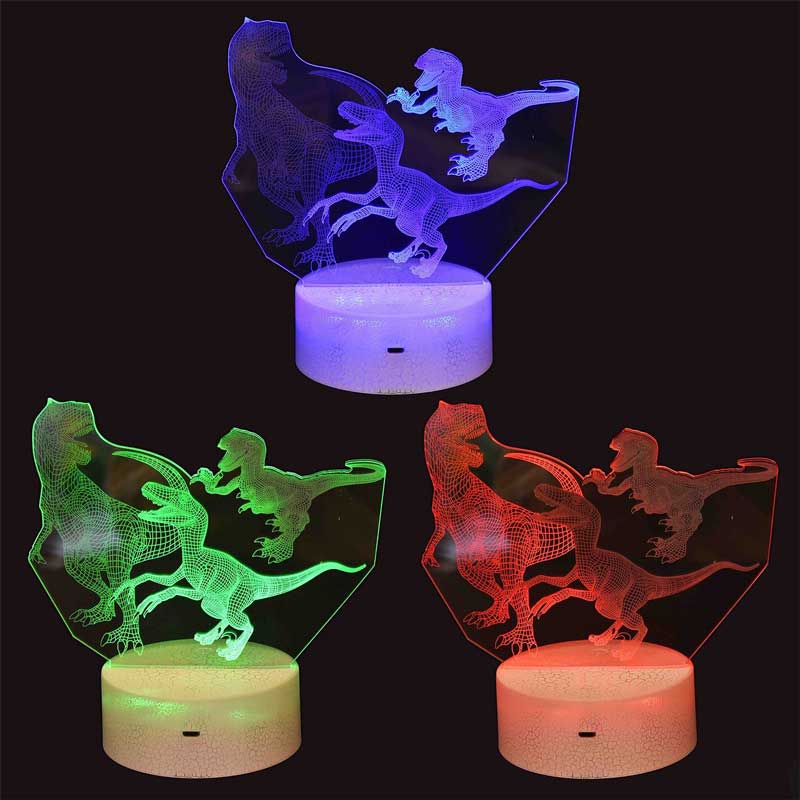 Декоративна 3D LED нощна лампа