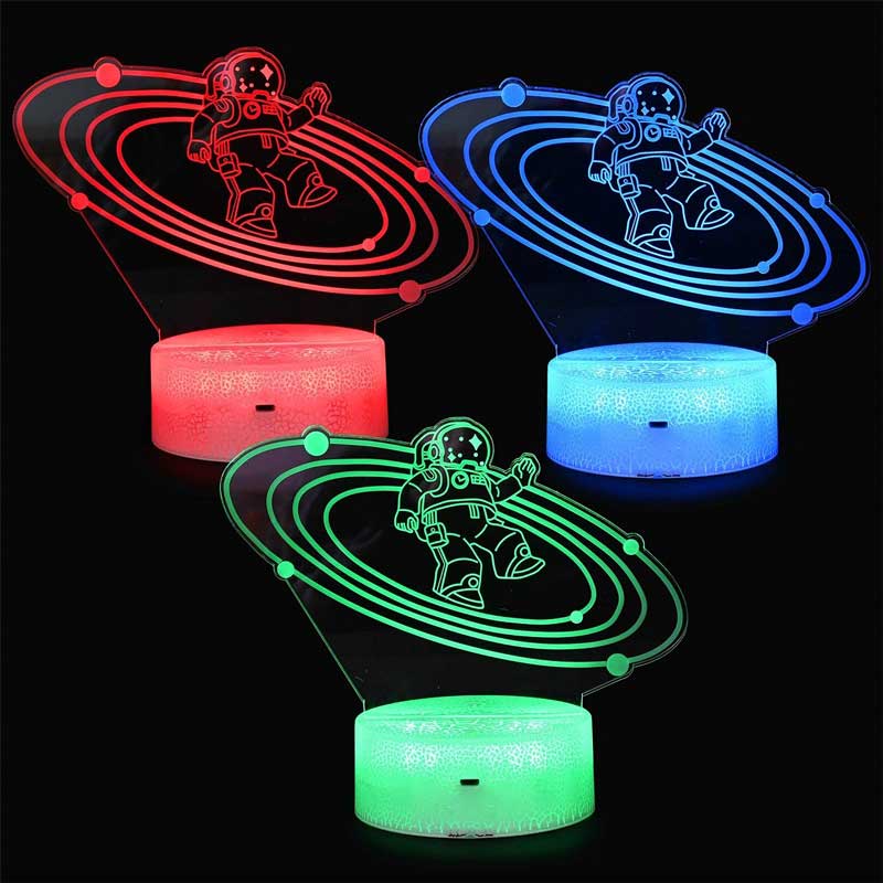 Детска нощна декоративна лампа 3D