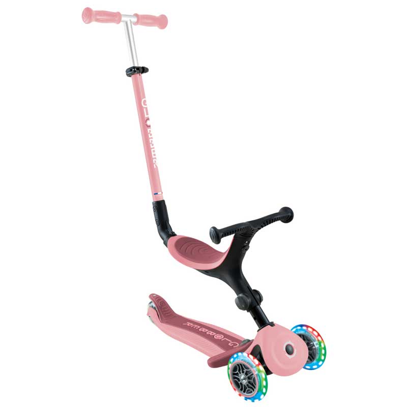 Сгъваема тротинетка с родителски контрол 5 в 1 Globber Go Up Active Lights