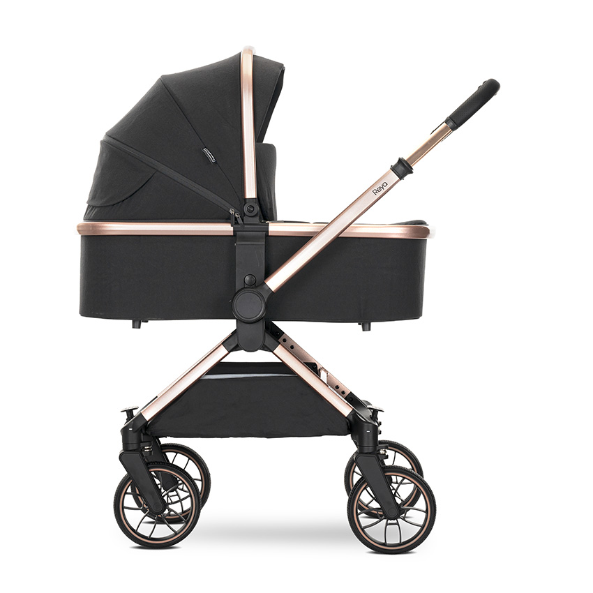 Д.КОЛИЧКА REYA 3in1 BLACK JASPER с реверсивна дръж