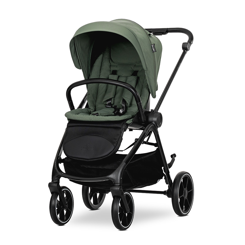 Д.КОЛИЧКА VENICE 2в1 до 22 кг GREEN с кош за новор