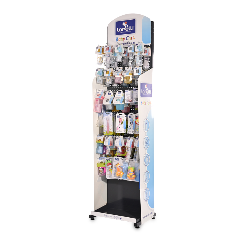 СТЕЛАЖ BABY CARE 50x30x190+30 бр шиш Ф5/L20