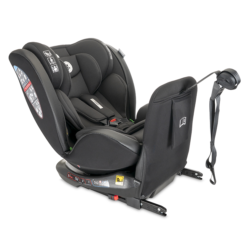 СТОЛ ЗА КОЛА ARES BLACK i-Size 40-150 CM ISOFIX 36