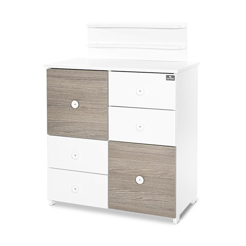 ШКАФ ЦВЯТ БЯЛО/КАФЕ-2BOX - Image 4