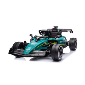 Ел. кола Aston Martin зелена