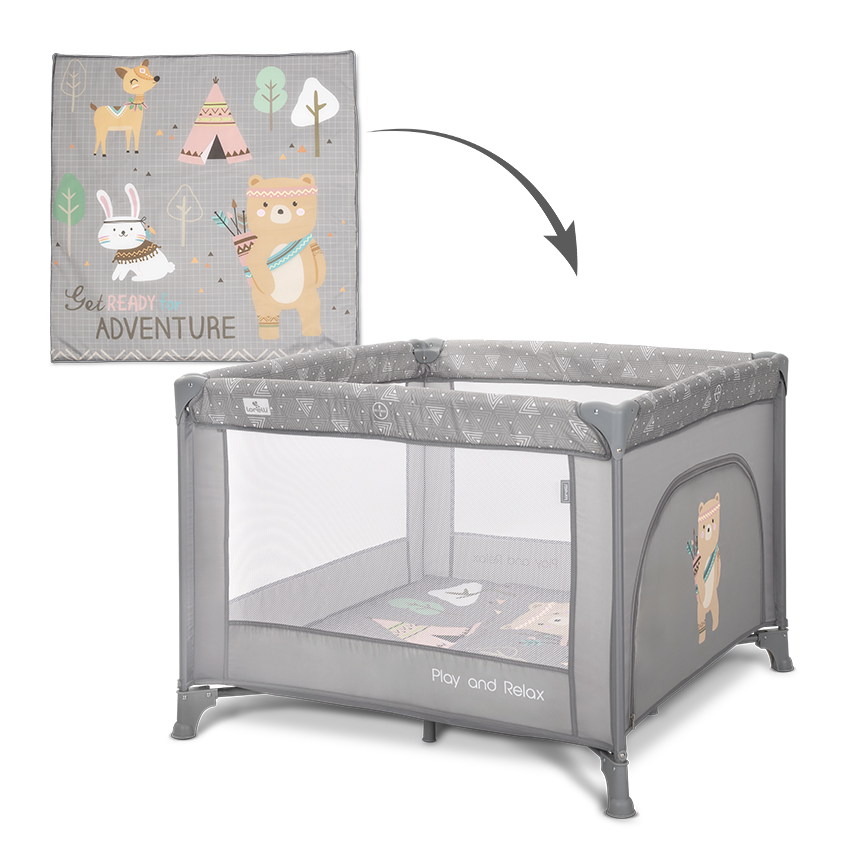 КОШАРА ЗА ИГРА PLAY N RELAX GREY ADVENTURE