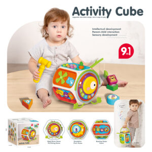 Образователен куб сортер Часовник