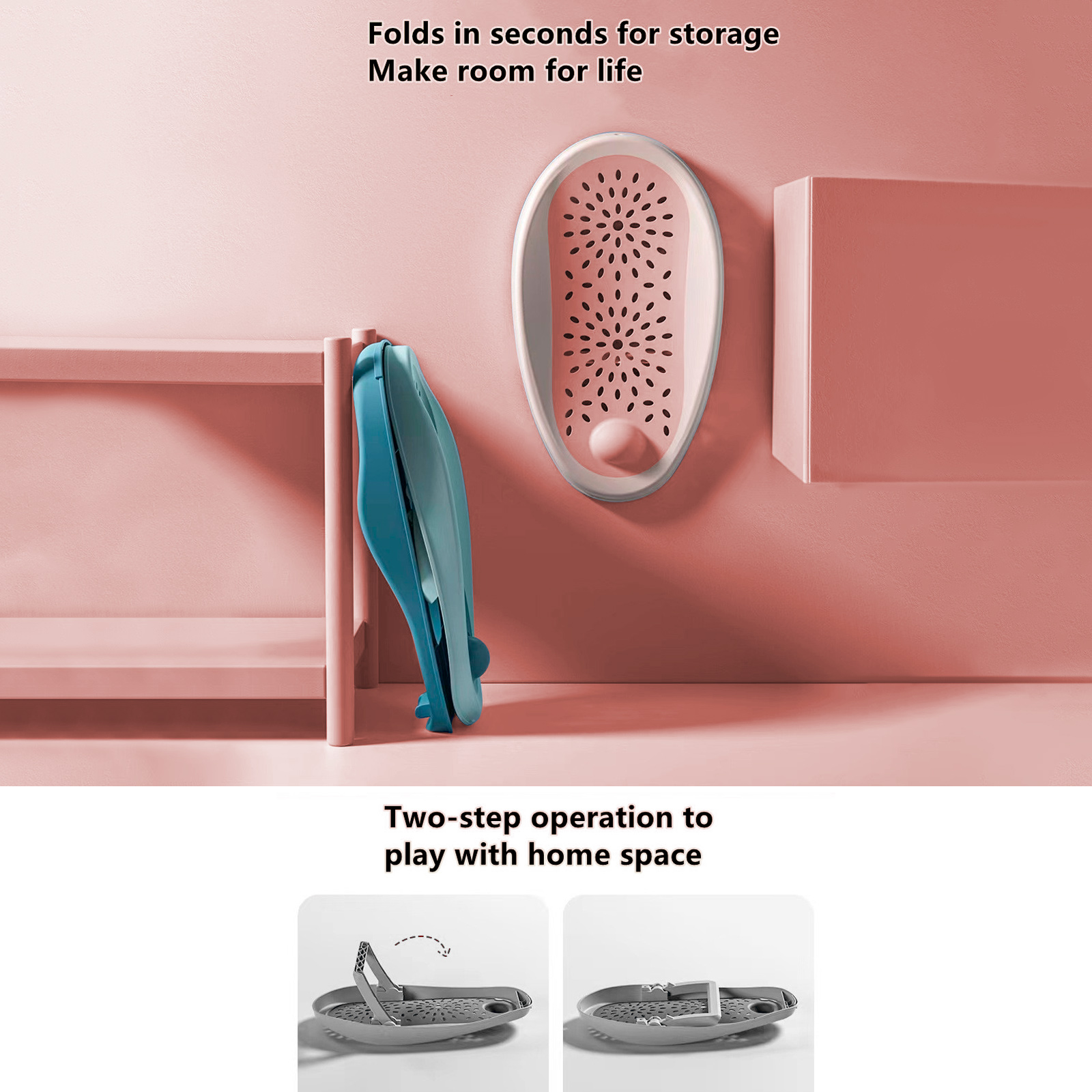 Подложка за къпане Fancy розова - Image 2