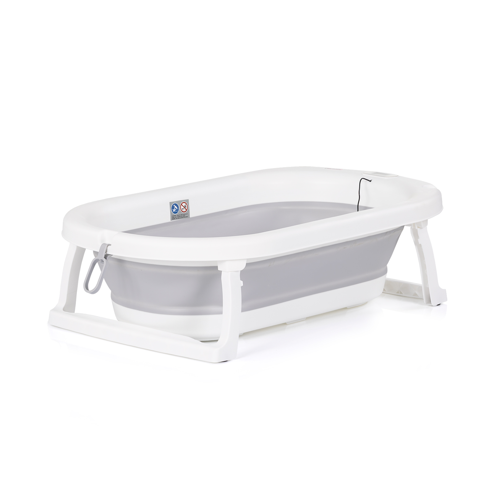Сгъваема вана Bubble Spa 3в1/терм. -сива - Image 2