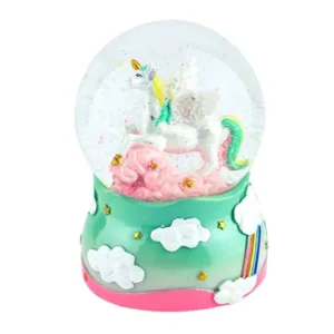 Декоративна снежна топка Unicorn с музика