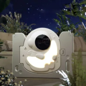 Детска къщичка с ограда и баскетболен кош - Космонавт