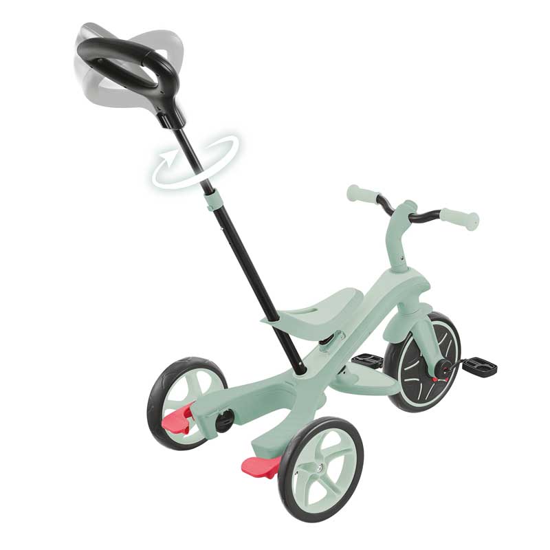 Детска триколка 4 в 1 GLOBBER EXPLORER TRIKE ECOLOGIC, пистачио - Image 3