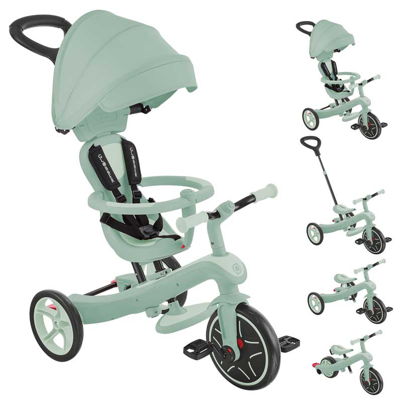 Детска триколка 4 в 1 GLOBBER EXPLORER TRIKE ECOLOGIC