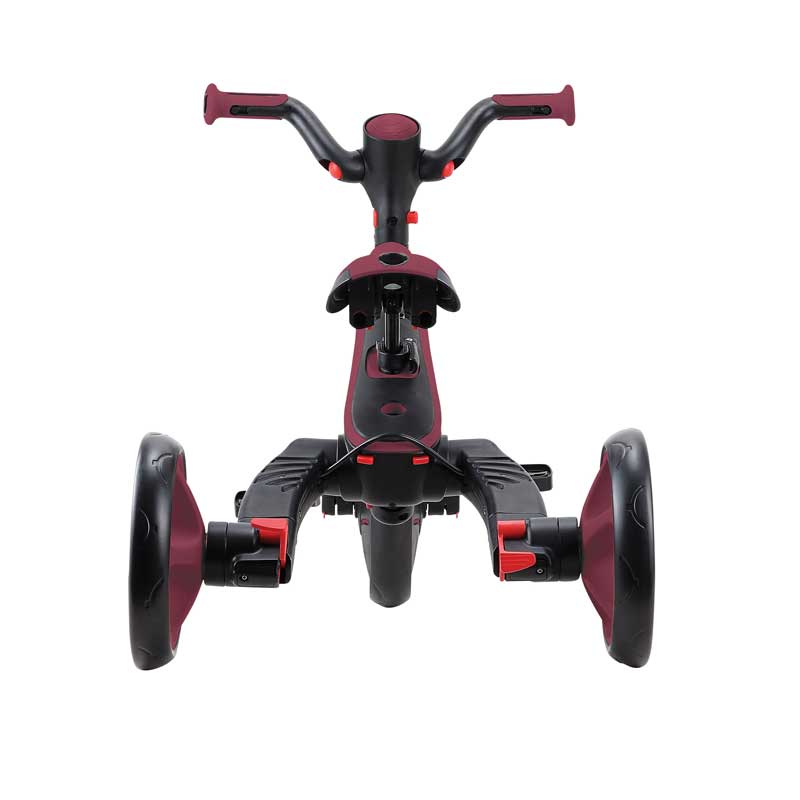 Детска триколка 4 в 1 GLOBBER EXPLORER TRIKE FOLDABLE, сгъваема, цвят бургунди - Image 7