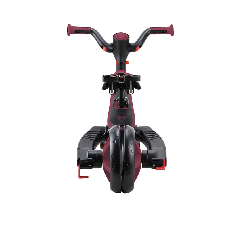 Детска триколка 4 в 1 GLOBBER EXPLORER TRIKE FOLDABLE, сгъваема, цвят бургунди - Image 8