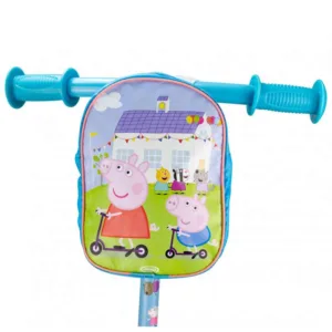 Детска тротинетка с 3 гуми и раничка