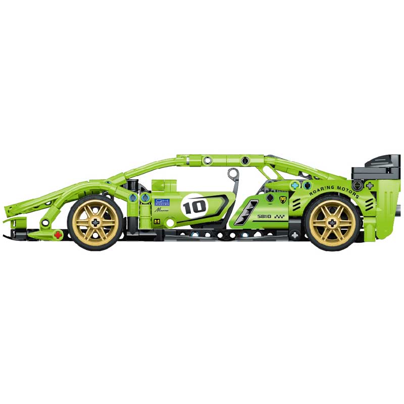 Детски конструктор Спортен автомобил - 457 части - Image 2