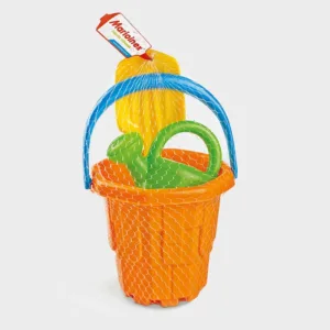 Детски плажен комплект кофичка с лопатка и лейка