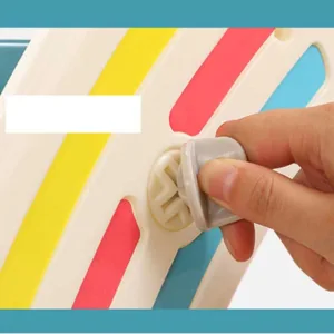 Комбинирана детска етажерка за книги и играчки Feelkids - жълта