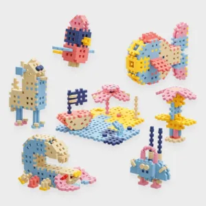 Мини вафлен конструктор от 200 части Пътешественик