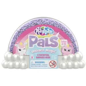 Пяна за моделиране с играчка - Еднорог - POP дисплей 10 броя