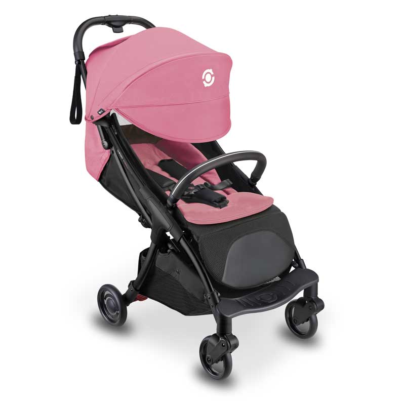 Сгъваема бебешка количка GLOBBER STROLL LITE в пастелно розов цвят - Image 5