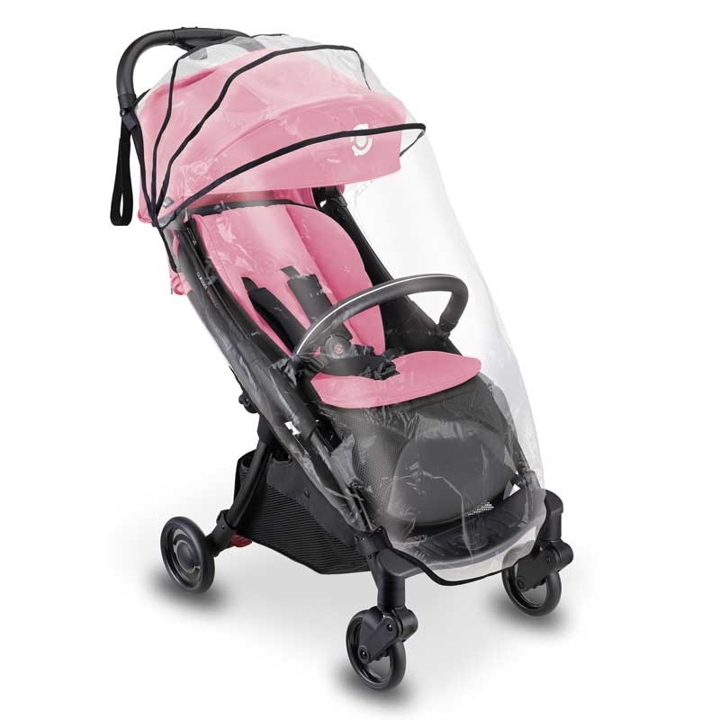 Сгъваема бебешка количка GLOBBER STROLL LITE в пастелно розов цвят - Image 10