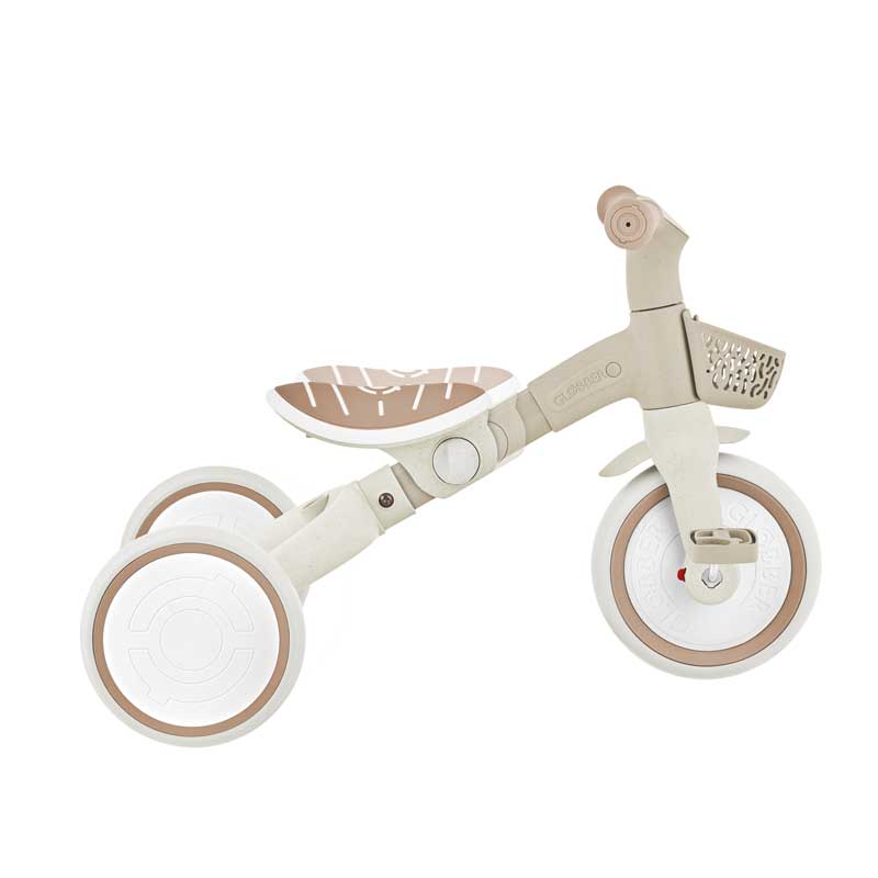 Триколка с родителски контрол 3 в 1 GLOBBER LEARNING TRIKE PLUS ECOLOGIC, бежова - Image 6