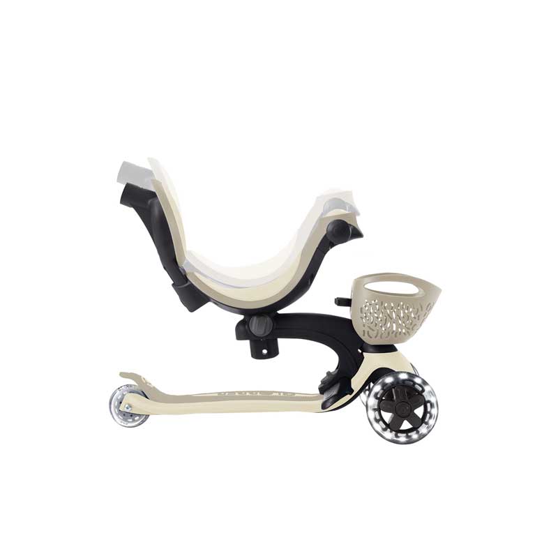 Тротинетка 5 в 1 GLOBBER BABY LEARN 360° FLASH LIGHTS - бежова - Image 3