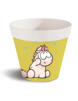 Бамбукова саксия - Еднорогът Theodor