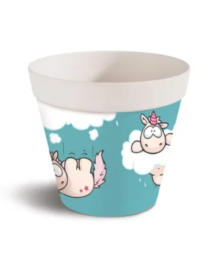 Бамбукова саксия - Еднорогът Theodor