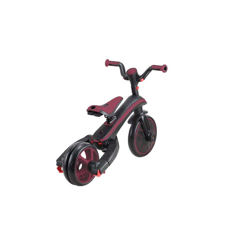 Детска триколка 4 в 1 GLOBBER EXPLORER TRIKE FOLDABLE, сгъваема, цвят бургунди - Image 10