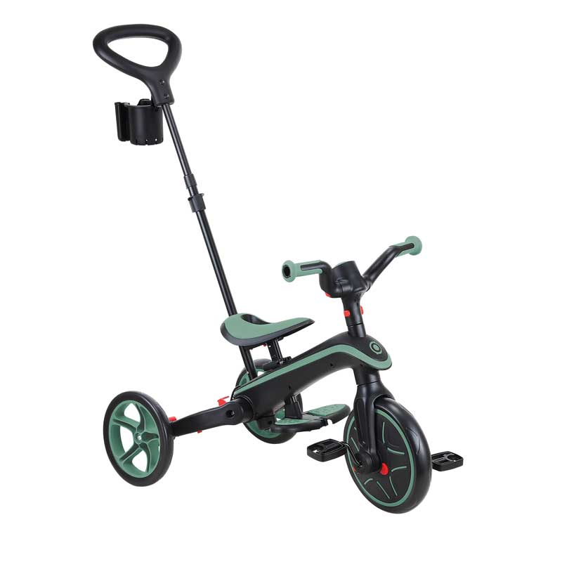 Детска триколка 4 в 1 GLOBBER EXPLORER TRIKE FOLDABLE, сгъваема, цвят маслина - Image 12