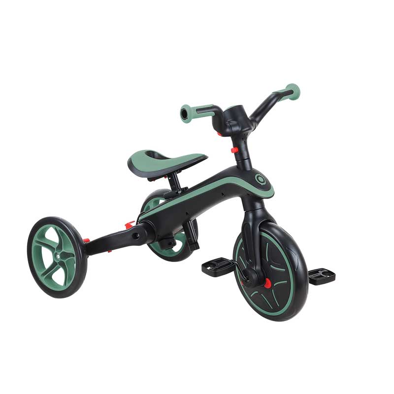 Детска триколка 4 в 1 GLOBBER EXPLORER TRIKE FOLDABLE, сгъваема, цвят маслина - Image 13