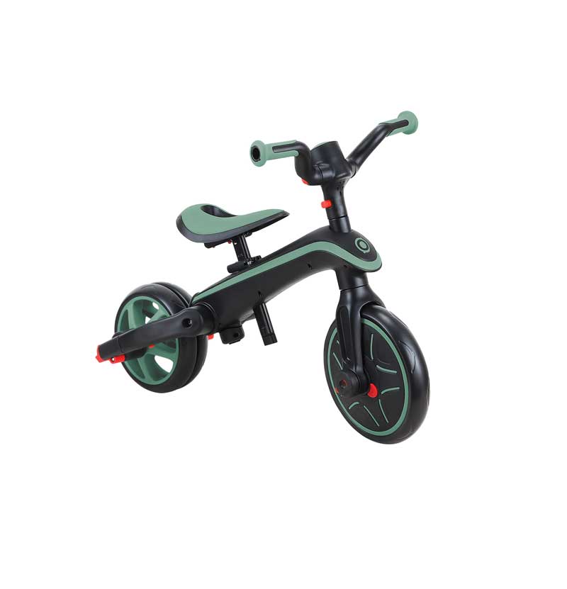Детска триколка 4 в 1 GLOBBER EXPLORER TRIKE FOLDABLE, сгъваема, цвят маслина - Image 14