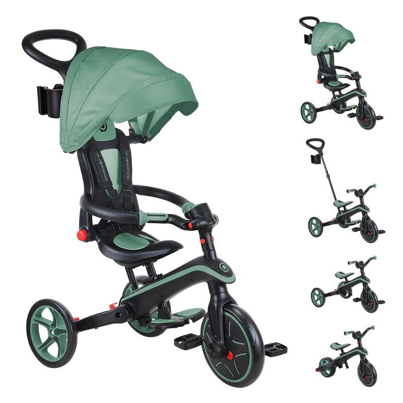 Детска триколка 4 в 1 GLOBBER EXPLORER TRIKE FOLDABLE