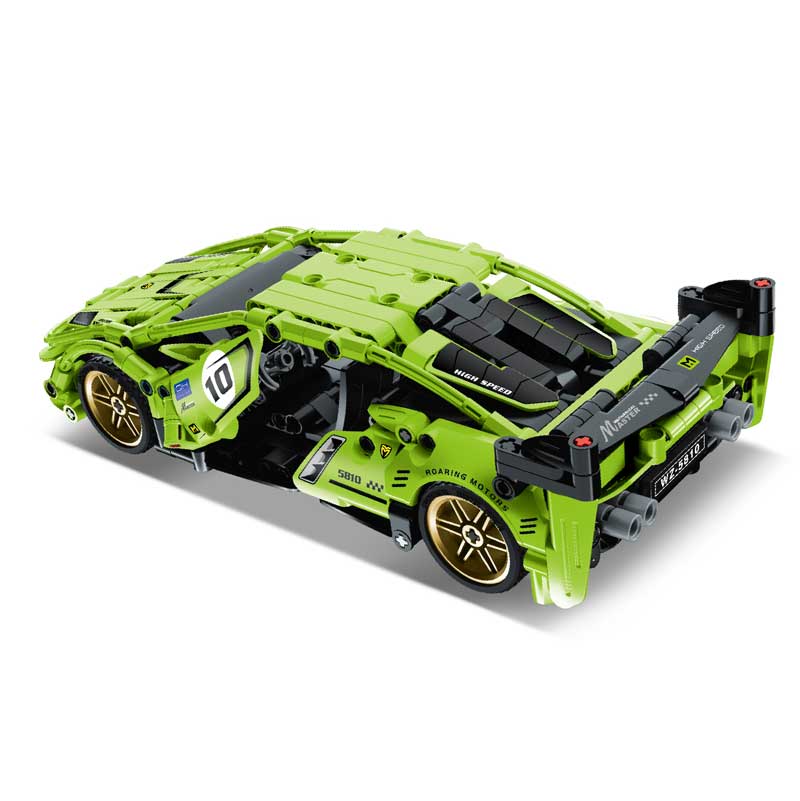 Детски конструктор Спортен автомобил - 457 части - Image 4